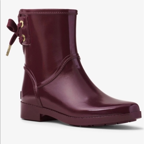 Michael Kors Shoes - Michael Kors ‘Larson’ Back Tie Rain Booties